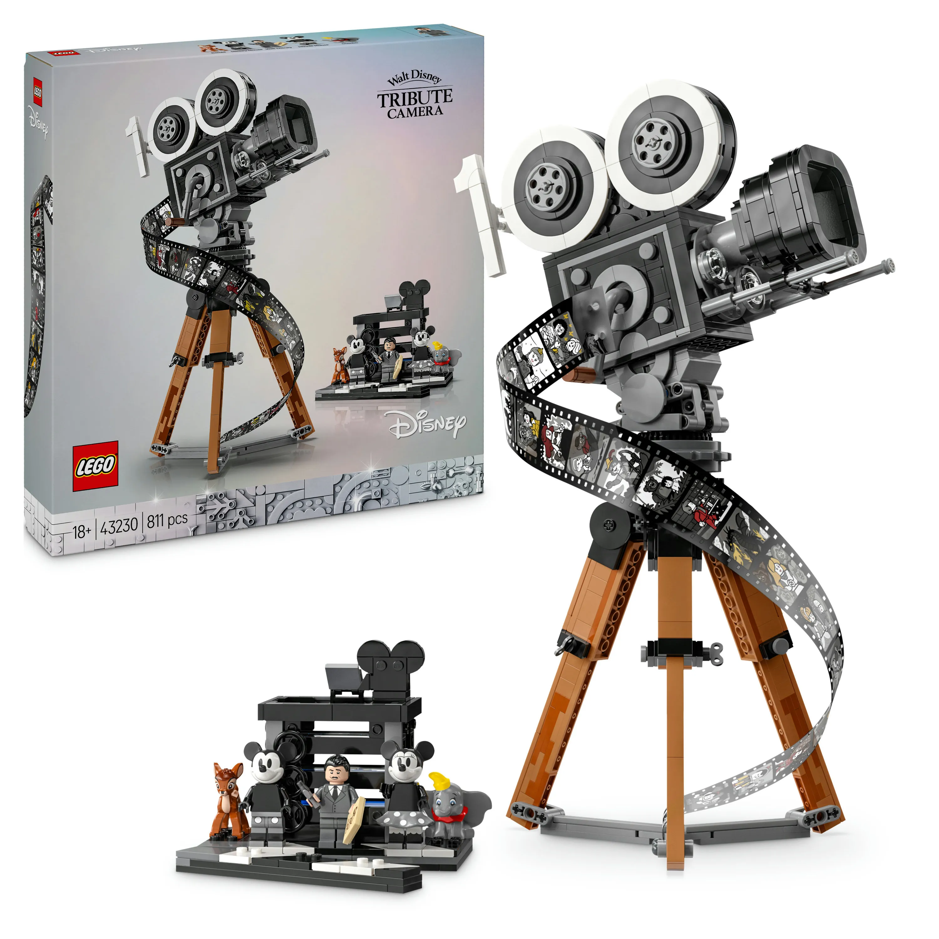 LEGO Disney Walt Disneylle omistettu kamera 43230