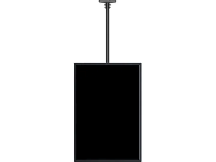 Multibrackets M Public Ceilingmount Medium Single - Ceiling mount tuotteelle LCD-n&auml;ytt&ouml; - ter&auml;s - musta -n&auml;yt&ouml;n koko: 32"-55"