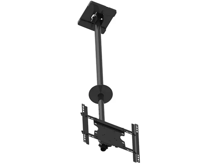 Multibrackets M Public Ceilingmount Medium Single - Ceiling mount tuotteelle LCD-n&auml;ytt&ouml; - ter&auml;s - musta -n&auml;yt&ouml;n koko: 32"-55"