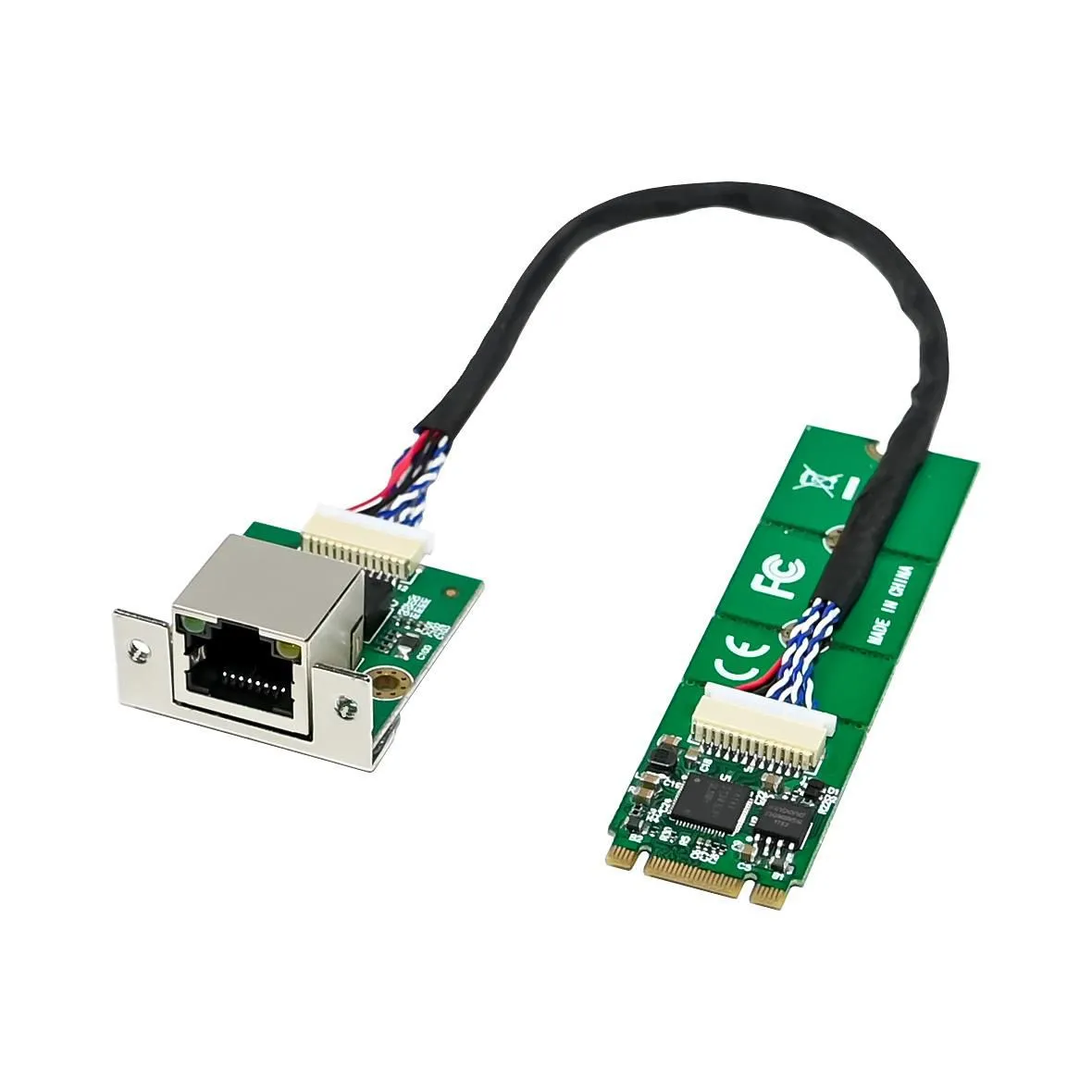 MicroConnect PCI Express M.2 B+M Intel I225 1x RJ45 2.5 Gigabit - Network Card