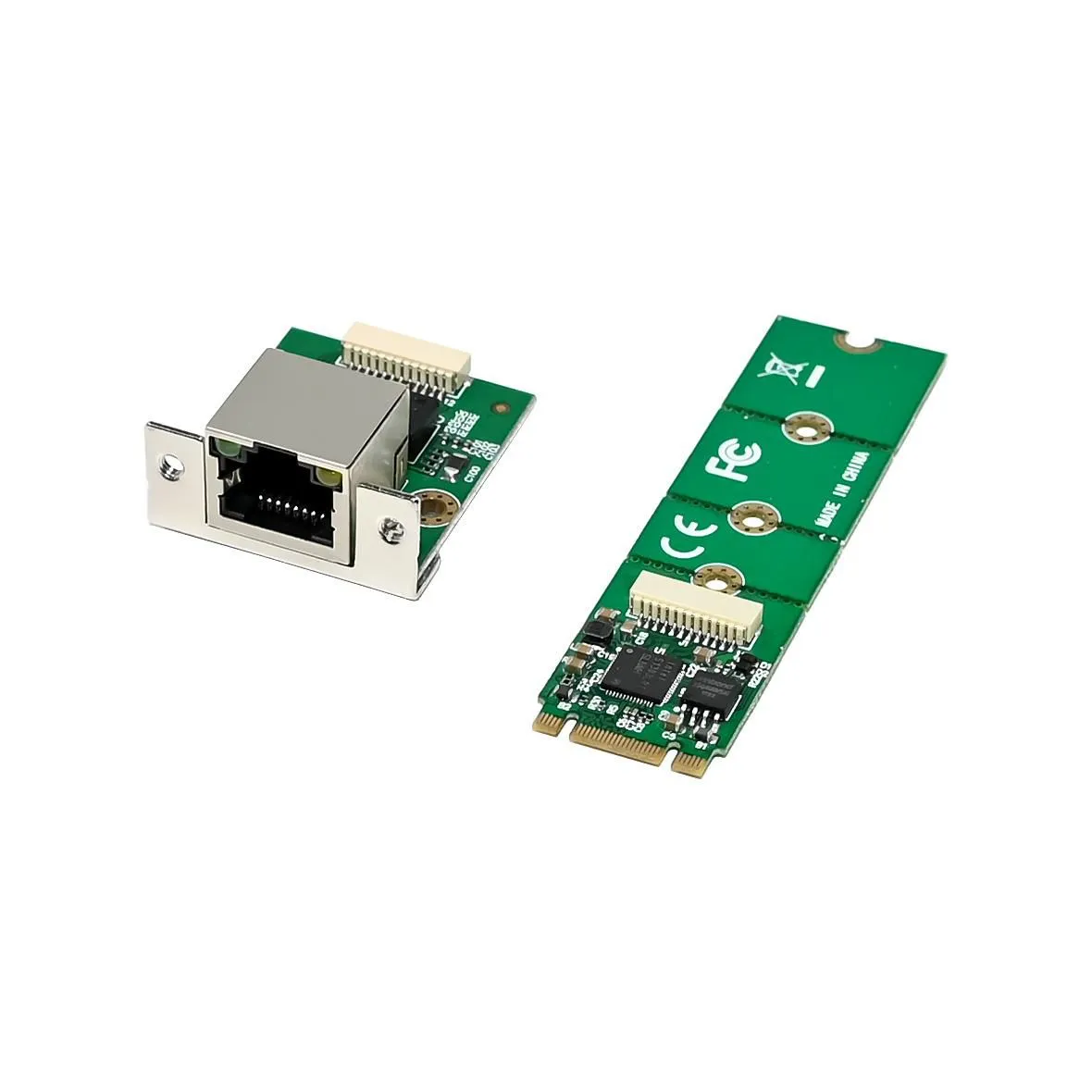 MicroConnect PCI Express M.2 B+M Intel I225 1x RJ45 2.5 Gigabit - Network Card