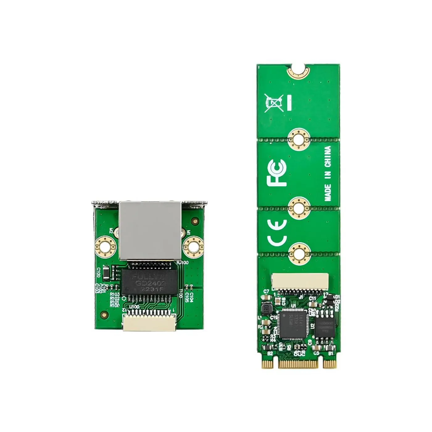 MicroConnect PCI Express M.2 B+M Intel I225 1x RJ45 2.5 Gigabit - Network Card