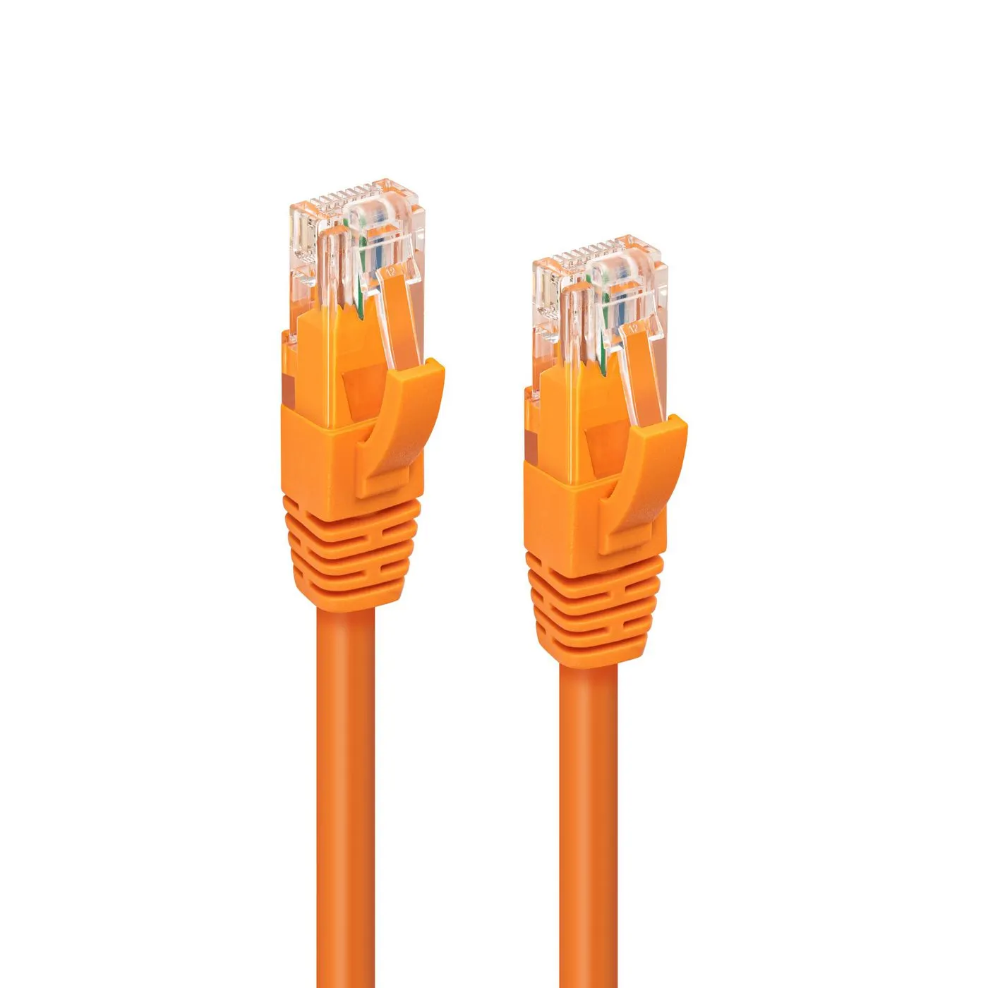 MicroConnect Cat6a UTP RJ45 30m Network Cable, Orange