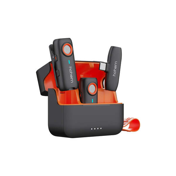 Hohem  MIC-01 2TX + 1RX With Chargecase Usb-C -mikrofoni