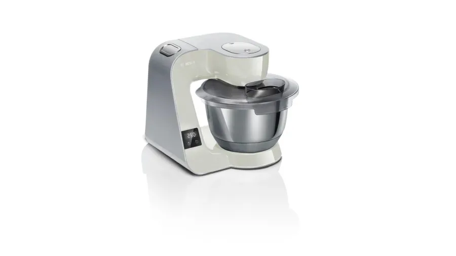 Bosch MUM5XL72 food processor (grey/silver, 1,000 watts, integrated scales, series 4)