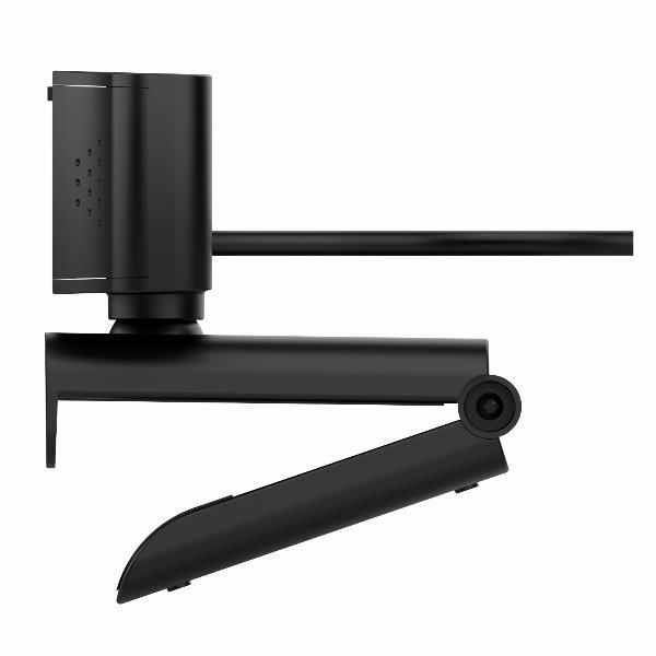 Nilox NXWCA2K12 Quad HD 1440p, Autofocus, Built-in Microphone Webcam, Black