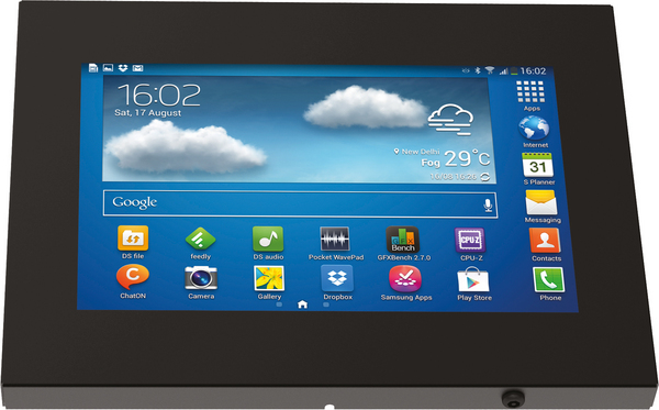 EPZI Anti-theft case Galaxy Tab/note 10.1&quot;, t&auml;ckt, VESA 100x100, svar