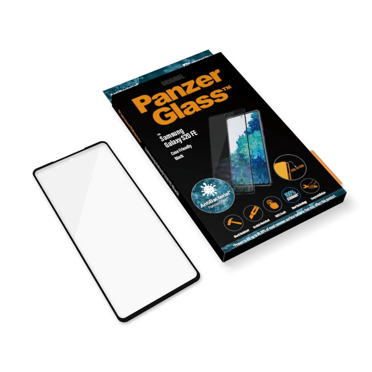 PanzerGlass Case Friendly, Galaxy S20 FE - Screen Glass