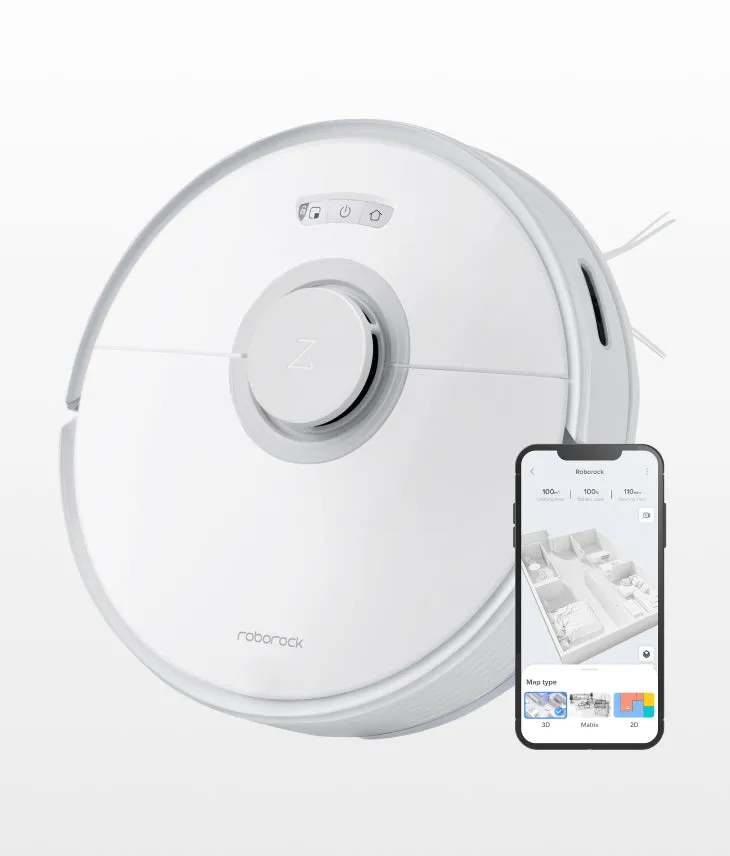 Roborock Q7 Max - robotdammsugare, vit
