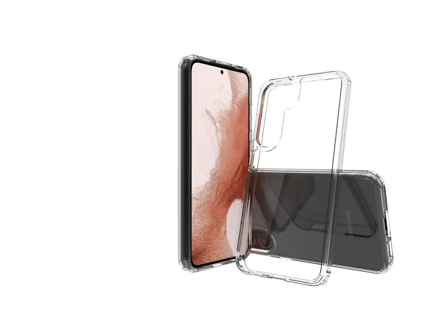 Screenor Bumper, Galaxy S23 -suojakuori, L&auml;pin&auml;kyv&auml;