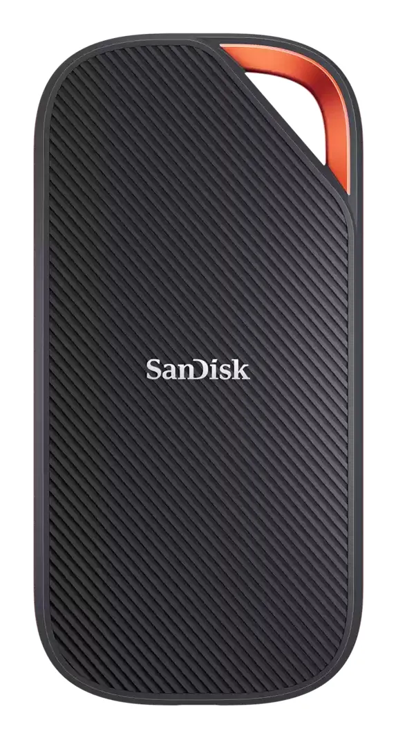 SanDisk Extreme Pro 4TB USB4 - External SSD, Black/Orange