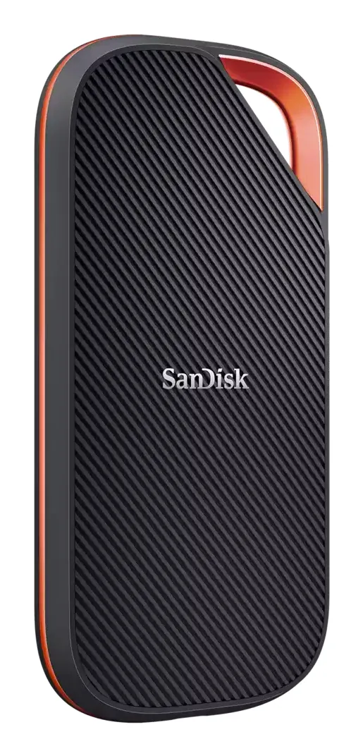 SanDisk Extreme Pro 4TB USB4 - External SSD, Black/Orange