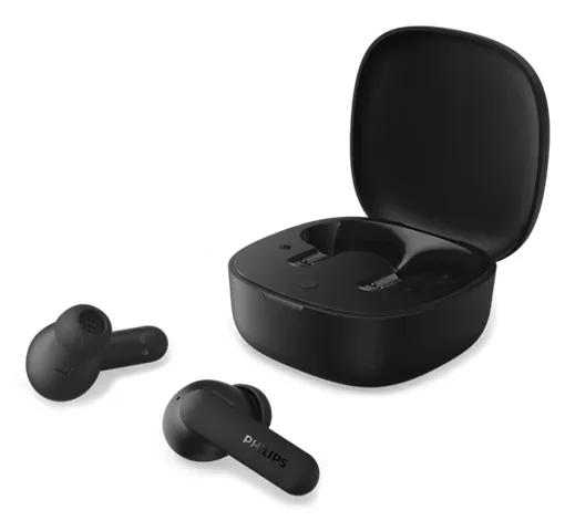 Philips TAT2200 Wireless Earbuds, Black