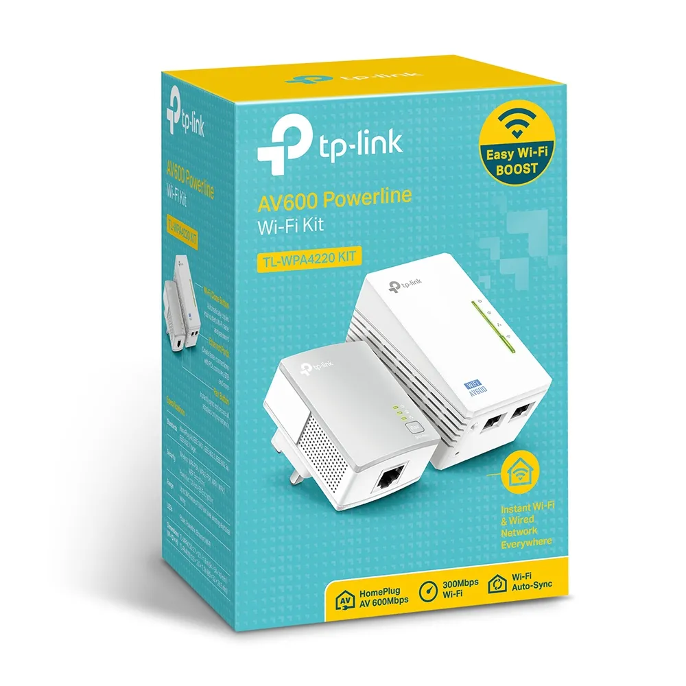 TP-LINK TL-WPA4220 AV600 PL N300 WIFI KIT