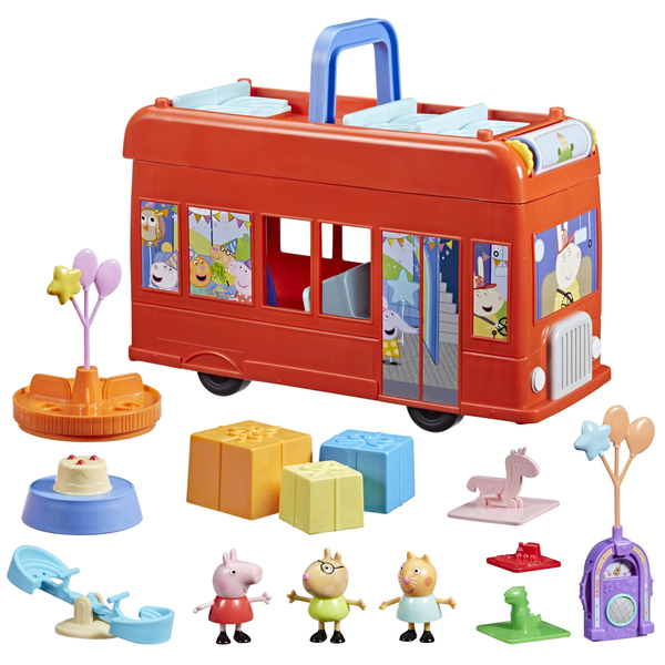 Peppa Pig Peppas 2 in 1 Party Bus