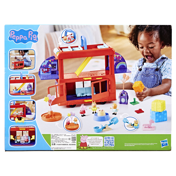 Peppa Pig Peppas 2 in 1 Party Bus