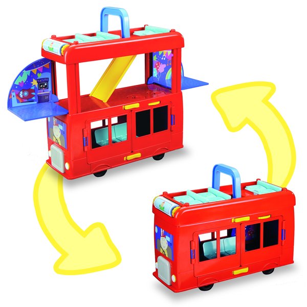 Peppa Pig Peppas 2 in 1 Party Bus