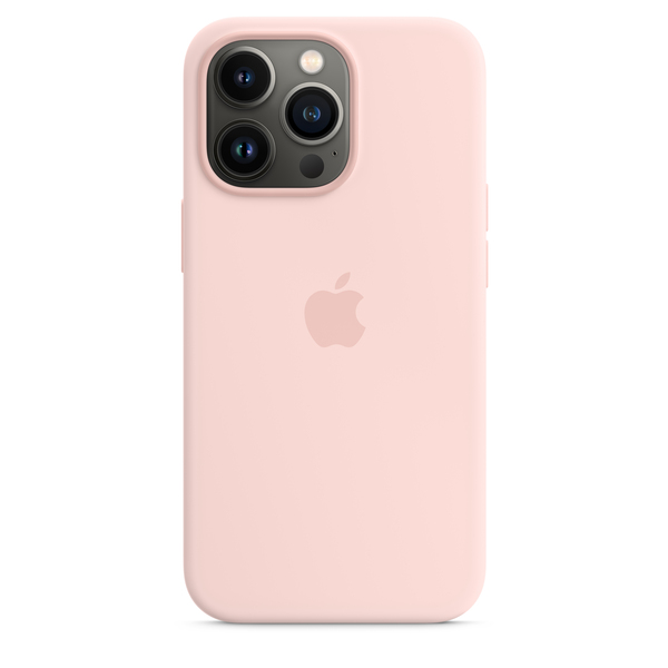 Apple iPhone 13 Pro, MagSafe - silikonskal, Chalk Pink
