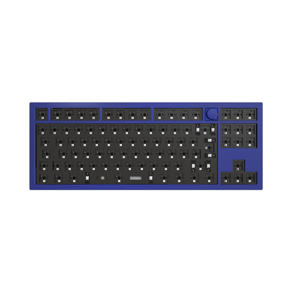 Keychron Q3 TKL, QMK/VIA, RGB, Barebone Knob, Hot Swap 80%, Blue - wireless gaming keyboard