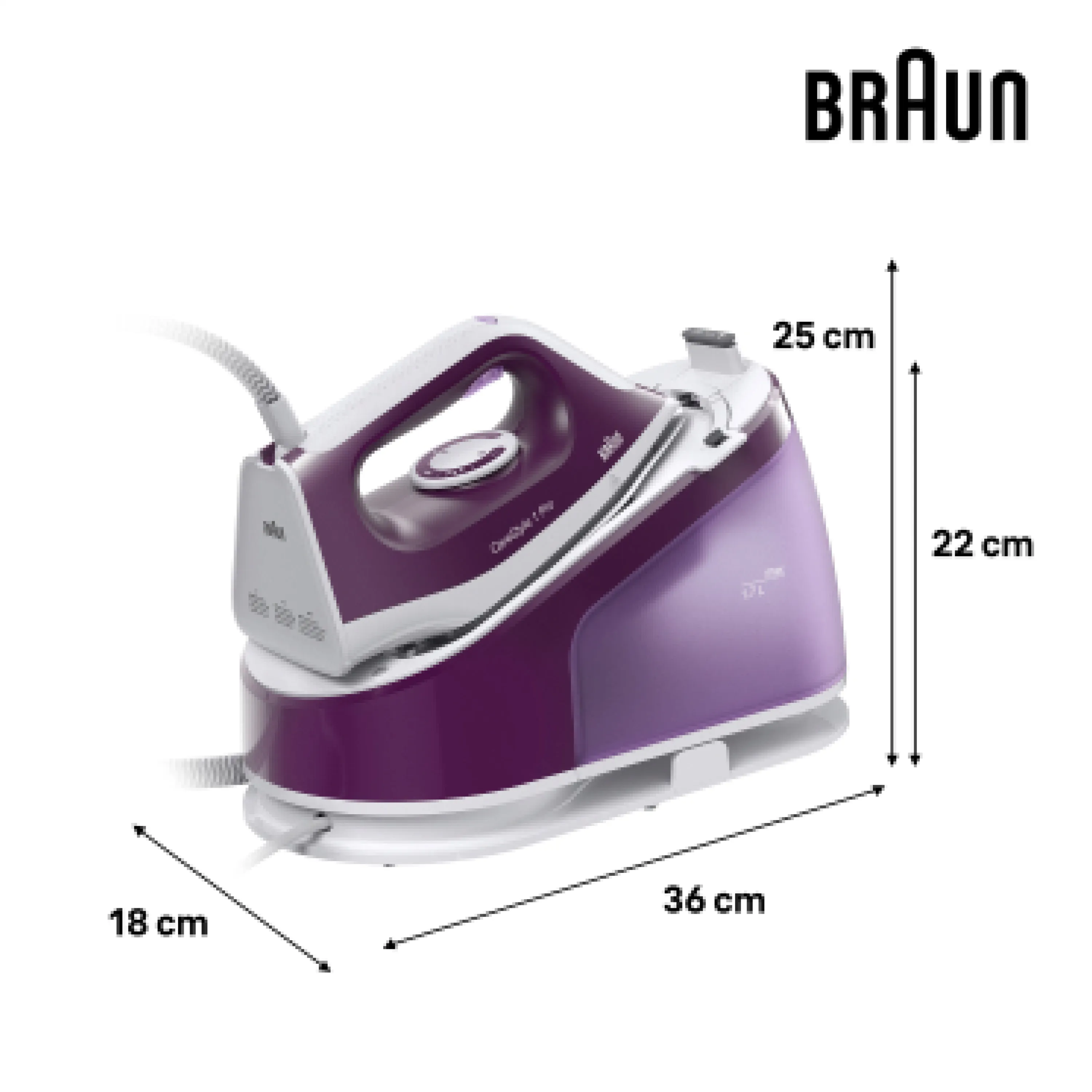 Braun CareStyle 1 IS 1514VI - &aring;ngstation, Violet
