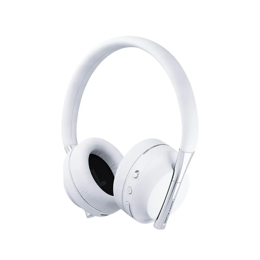 Happy Plugs Play Wireless Over-ear Headphones, White