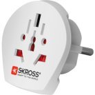 SKROSS matka-adapteri EMEA/US/UK - EU, maadoittamaton