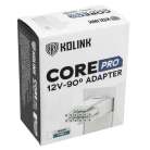 Kolink Core Pro 12V-2x6 90 degree adapter - Type 1, white