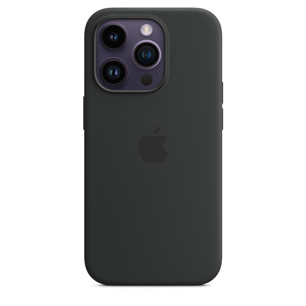 Apple iPhone 14 Pro, MagSafe - silicone case, Midnight