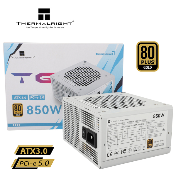 Thermalright TG-850S-W 850W - n&auml;taggregat, 80 Plus Gold