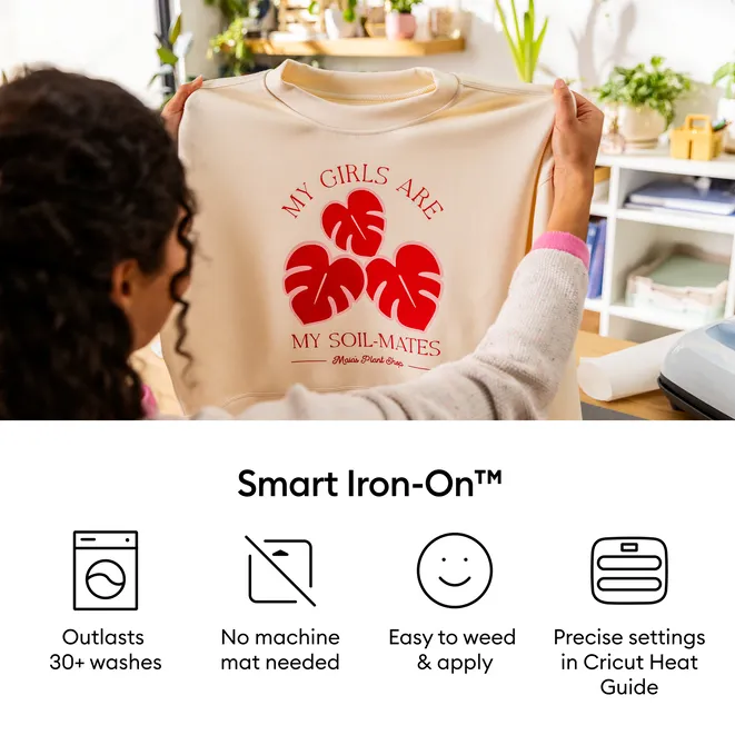 Cricut Smart Iron-on 33x91cm 1 sheet (Pink)