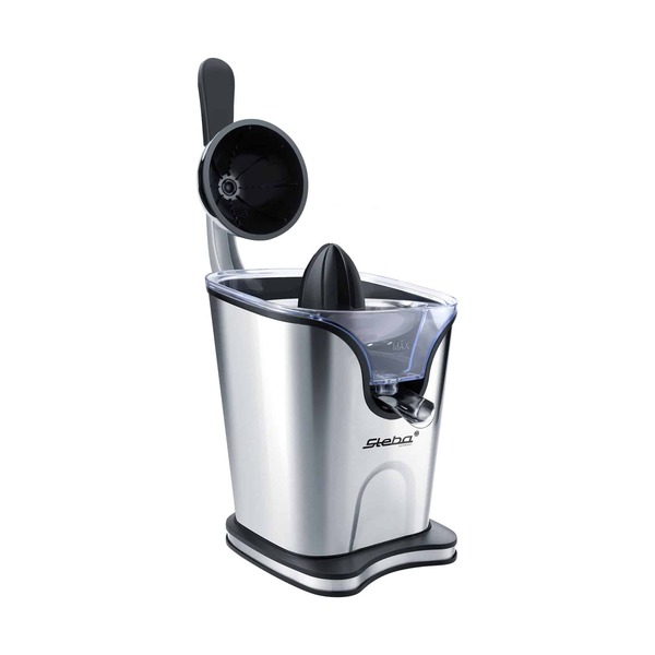 Steba ZP 3 Citrus Squeezer, 100 W, Black and Stainless Steel