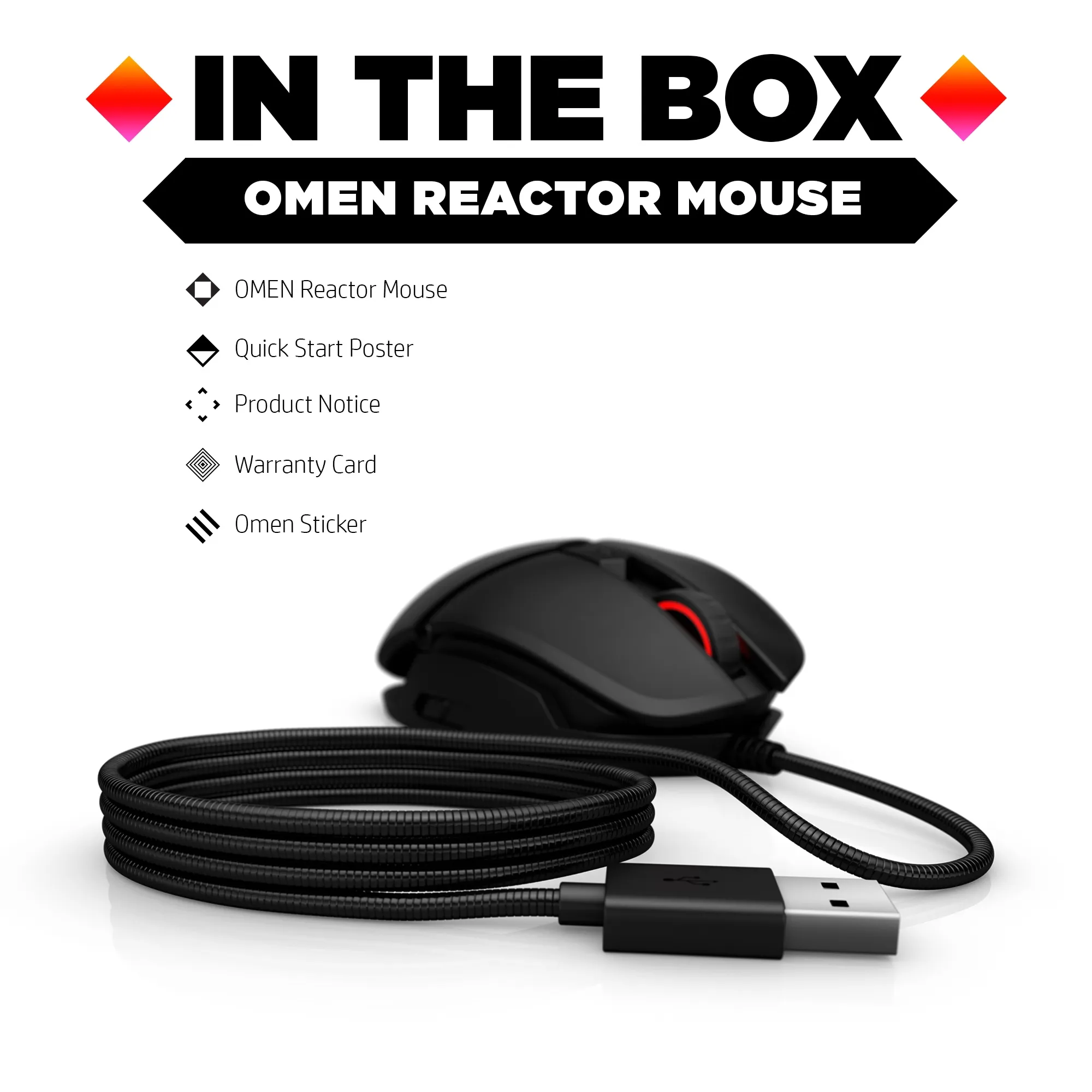 HP Omen Reactor - gaming mice