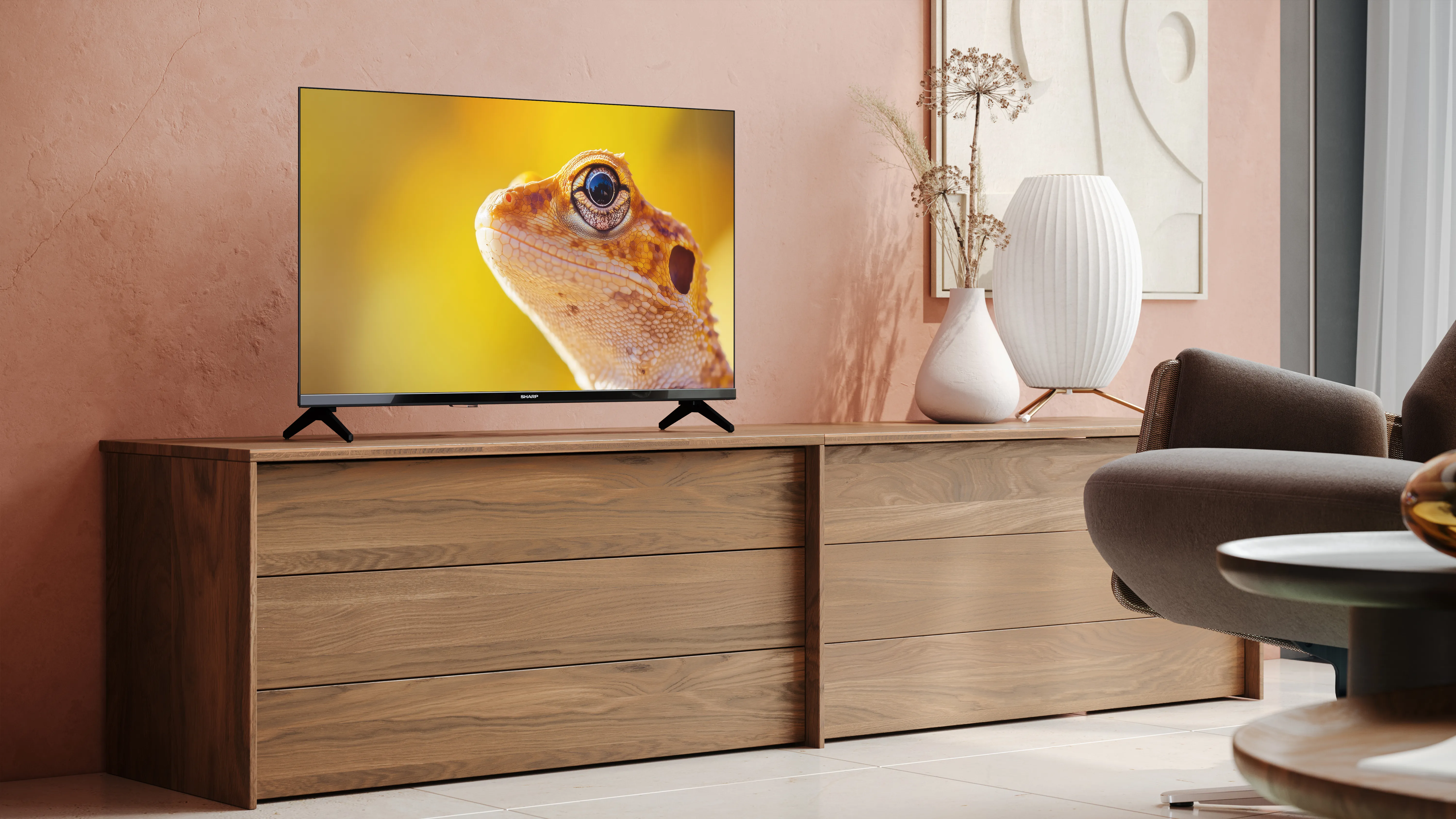 Sharp 32HA1205E 32" HD Ready LED TV, 60Hz