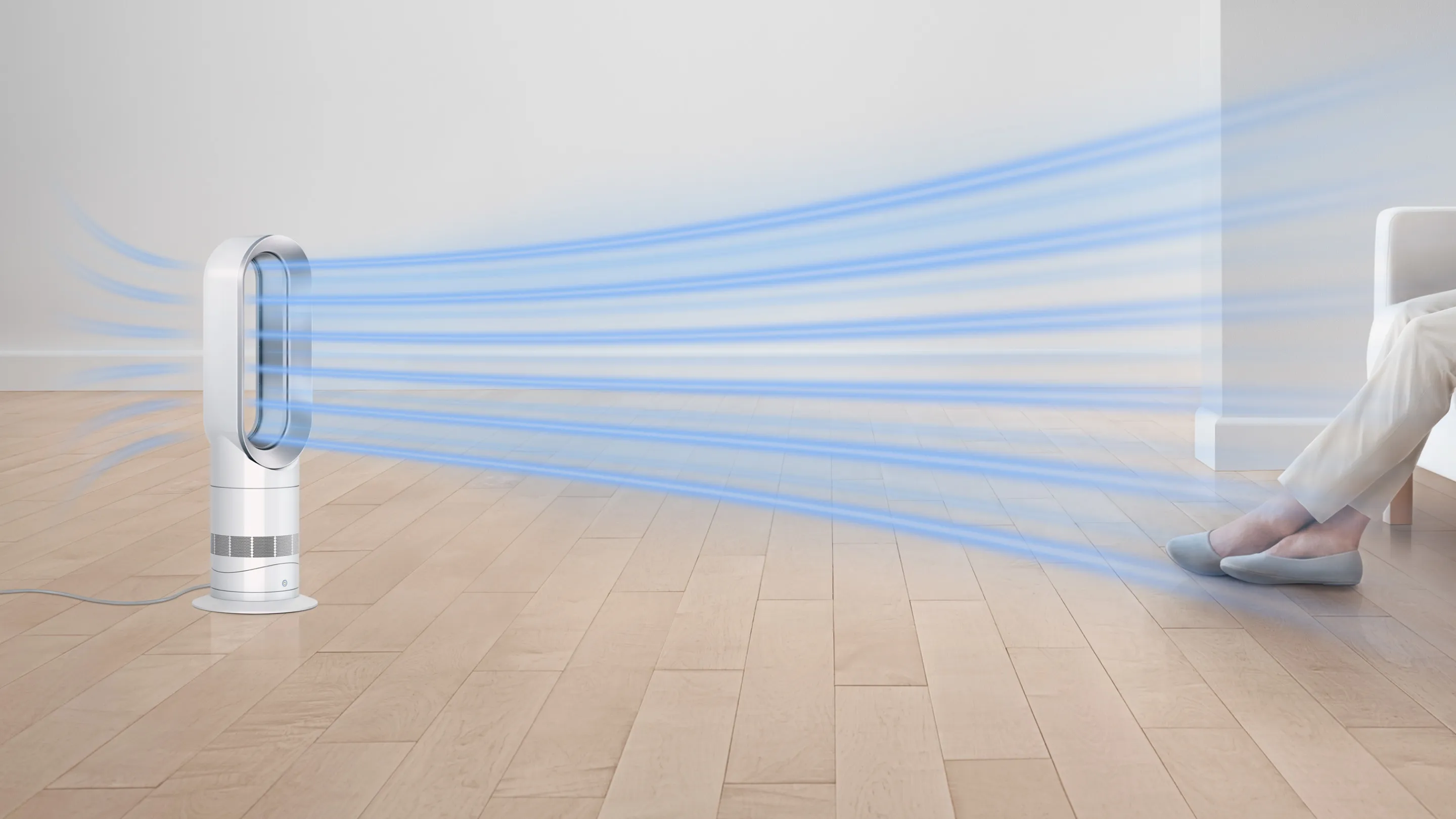 Dyson Hot+Cool Jet Focus AM09 -l&auml;mmitt&auml;v&auml; tuuletin