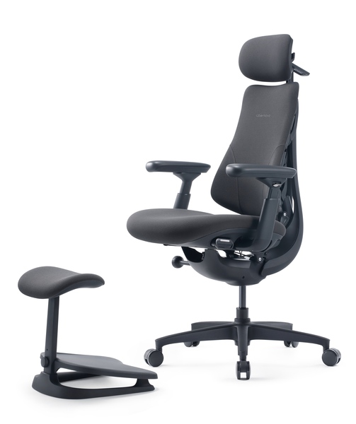 LiberNovo Omni Gen Dynamic Ergonomic Chair - 48cm Graphite Gray