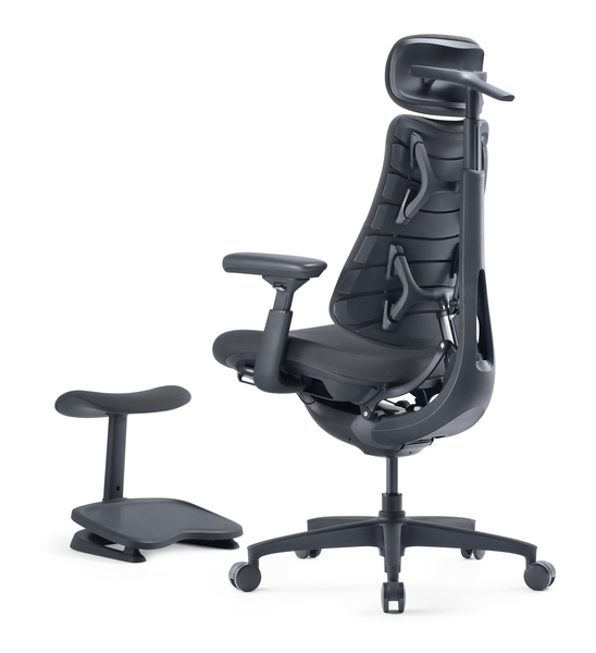 LiberNovo Omni Gen Dynamic Ergonomic Chair - 48cm Graphite Gray
