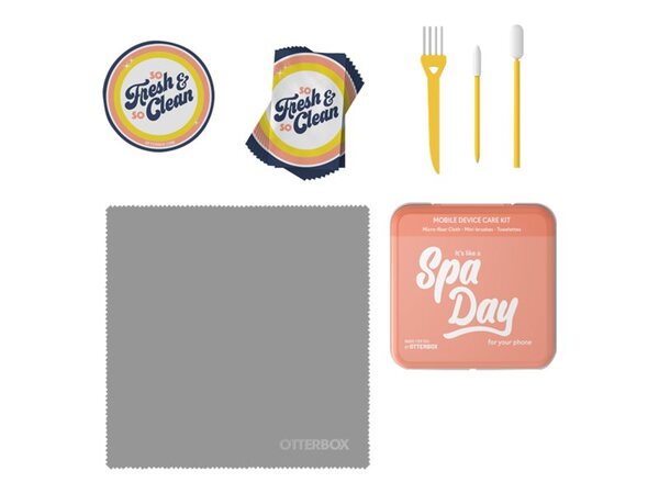 OtterBox Mobile Device Care Kit - Puhdistuspakkaus tuotteelle matkapuhelin, tabletti - spa day - (ei palautusoikeutta)