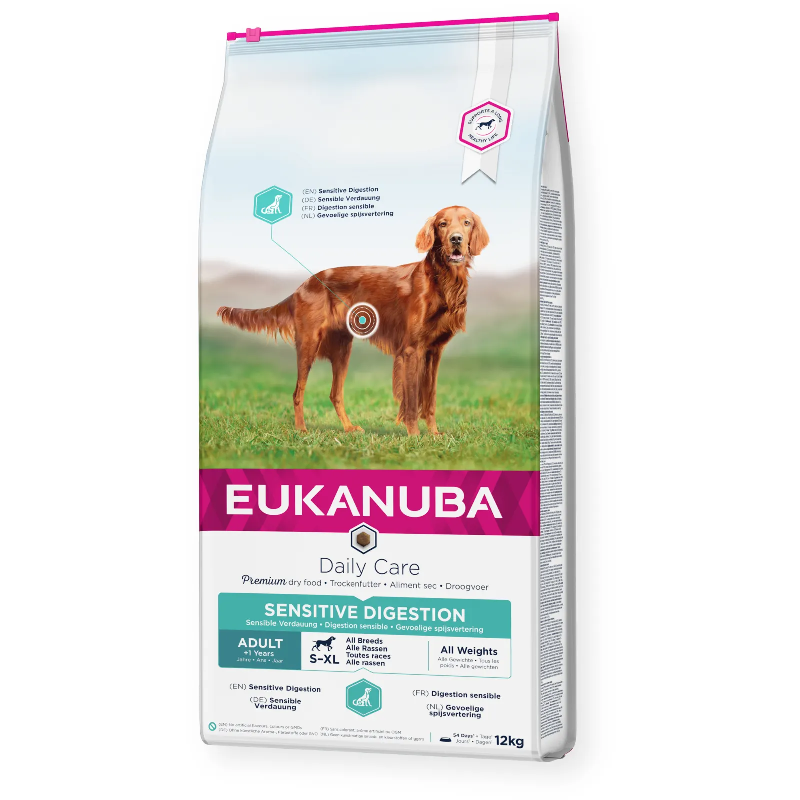 Eukanuba Daily Care Sensitive Digestion, Dry food for dogs, Adult, 12kg
