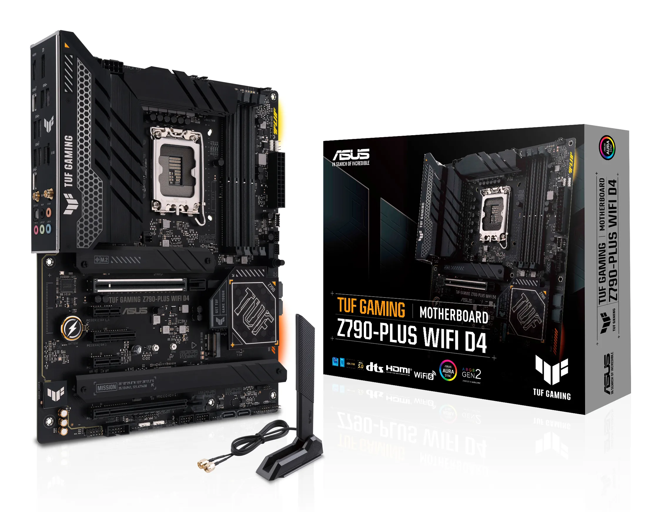 Asus TUF GAMING Z790-PLUS WIFI D4 ATX - moderkort