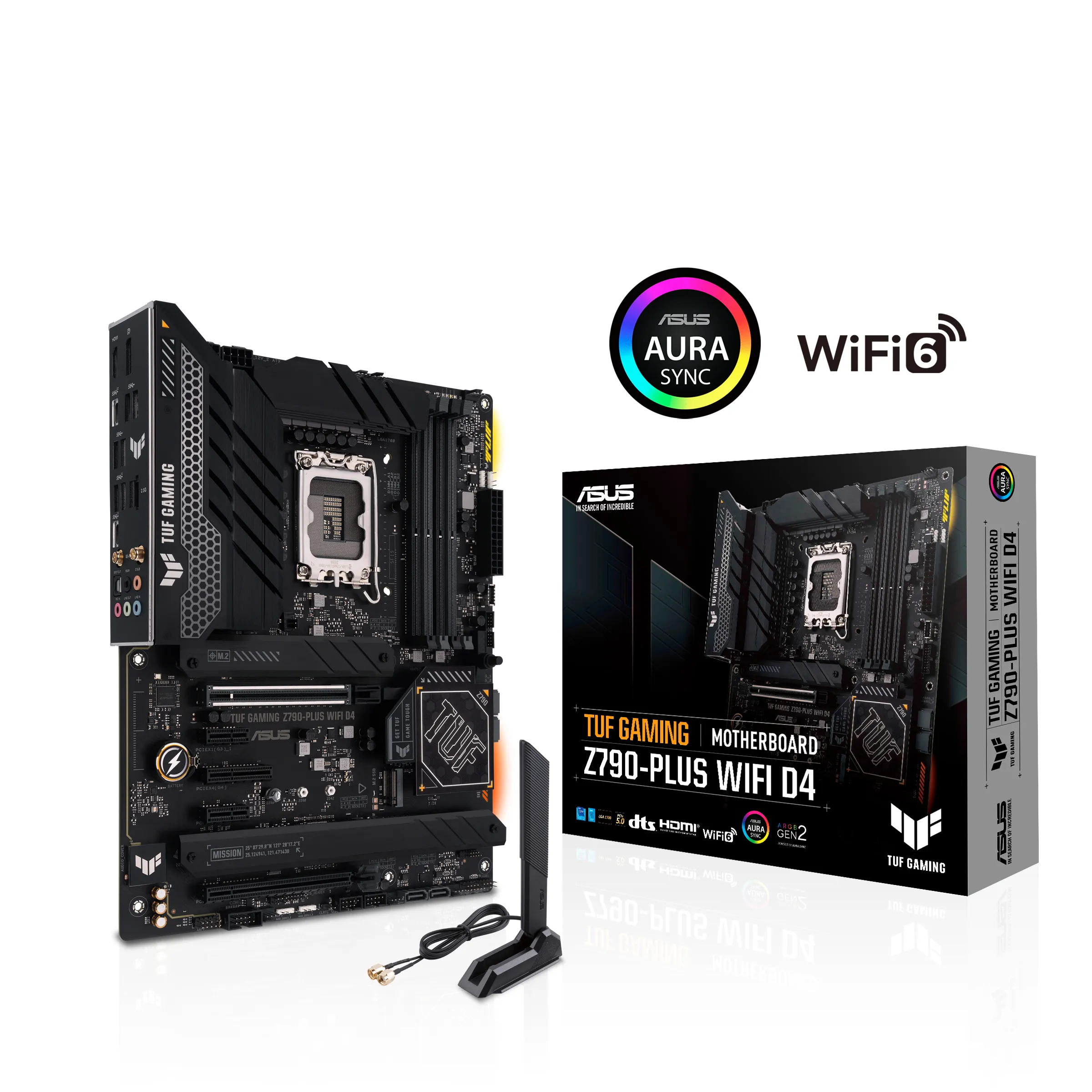 Asus TUF GAMING Z790-PLUS WIFI D4 ATX - moderkort