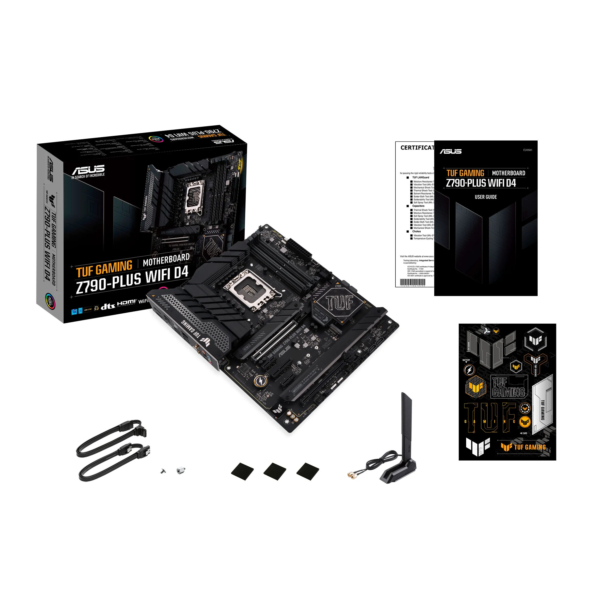 Asus TUF GAMING Z790-PLUS WIFI D4 ATX - moderkort