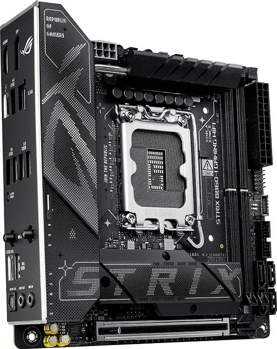 Asus ROG Strix B860-I Gaming WiFi 7 LGA1851 DDR5 Mini-ITX - moderkort