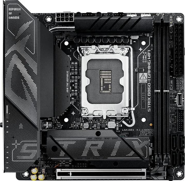 Asus ROG Strix B860-I Gaming WiFi 7 LGA1851 DDR5 Mini-ITX - moderkort