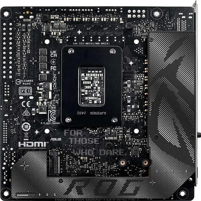 Asus ROG Strix B860-I Gaming WiFi 7 LGA1851 DDR5 Mini-ITX -emolevy
