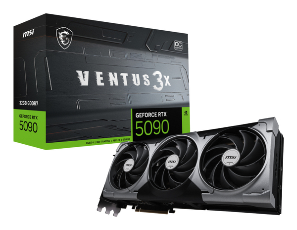 MSI GeForce RTX 5090 Ventus 3x 32GB - Graphics card