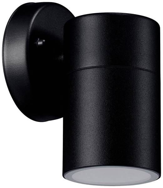 Philips Kylis Outdoor Wall Light, Black, IP44, 2x GU10