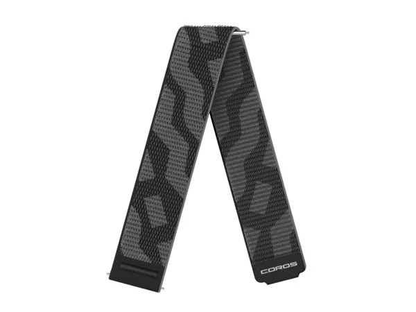 Coros Pace Pro Nylon Band -ranneke, Musta