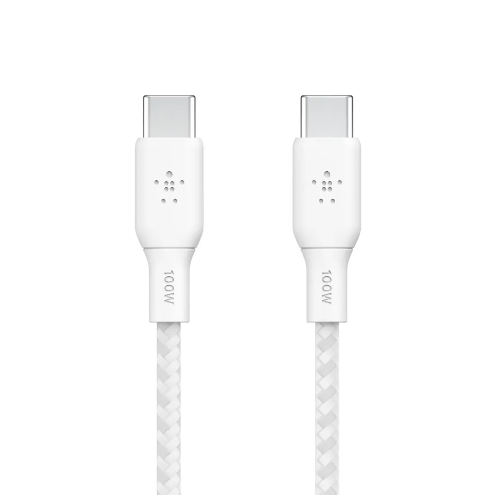 Belkin BoostCharge USB-C - USB-C 100W - cable, White, 2m