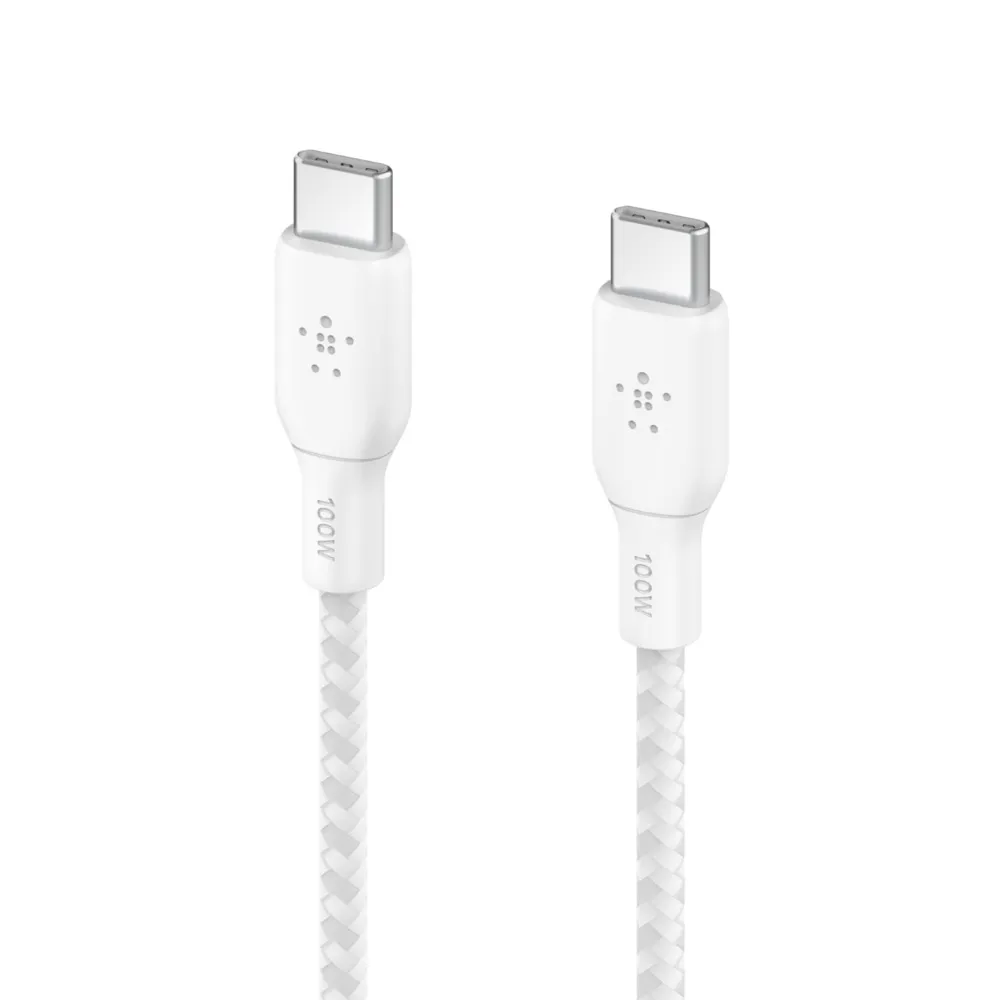 Belkin BoostCharge USB-C - USB-C 100W - cable, White, 2m