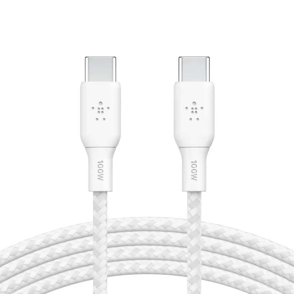 Belkin BoostCharge USB-C - USB-C 100W - cable, White, 2m
